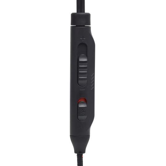 JBL Quantum 50C - Black - Wired in-ear gaming headset with USB-C adapter - Detailshot 3 image number null
